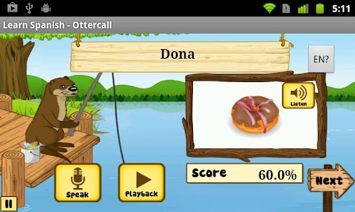 Lastest Learn Spanish Lite - Ottercall APK