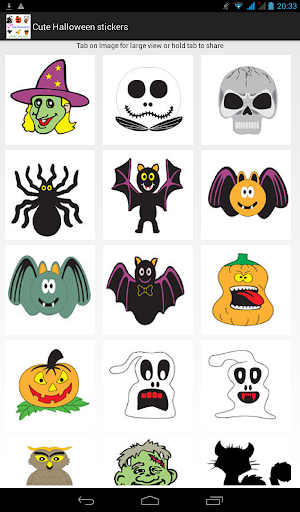 Cute Halloween Stickers