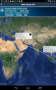 Doha Airport + Flight Tracker