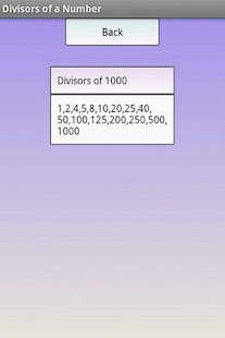 Download Divisors of a Number APK for Android