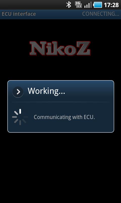 NikoZ - Nissan Diagnostic App Screen 2
