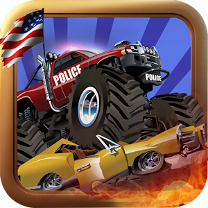 USA Police Monster truck 賽車遊戲 App LOGO-APP開箱王