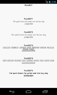 Free Fonts for FlipFont 7 APK for Android