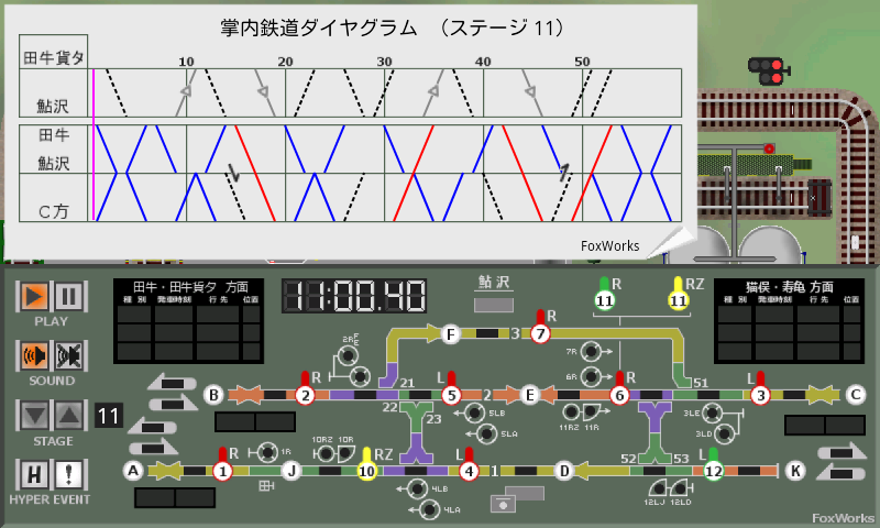 掌内鉄道　鮎沢駅（旧作） Screen 2