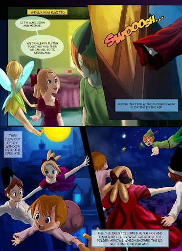 Peter Pan Comic Book