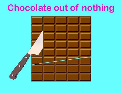 Puzzle Chocolate of nothing