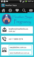 Heather Says Pregnancy App APK capture d'écran Thumbnail #8