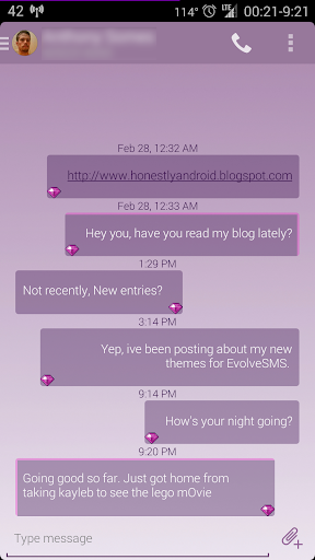 【免費個人化App】EvolveSMS Theme Crystalis-APP點子