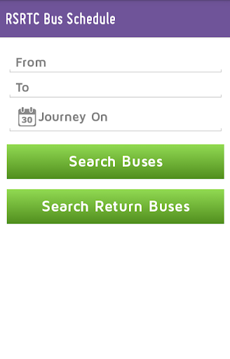 【免費旅遊App】RSRTC Bus Schedule-APP點子