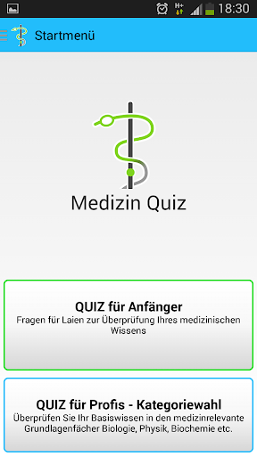 Medizin Quiz - Aufnahme Test