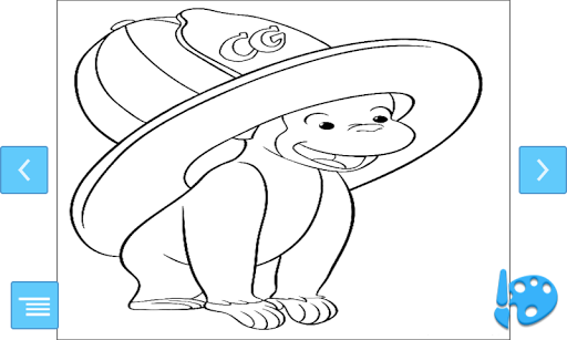 免費下載教育APP|Finger Coloring Curious George app開箱文|APP開箱王