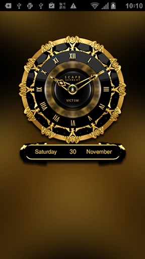 【免費個人化App】VICTUM Luxury Clock Widget-APP點子