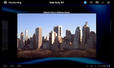 WeatherBug for Honeycomb