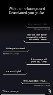 Free Download Kuroi - EvolveSMS Theme APK for Android