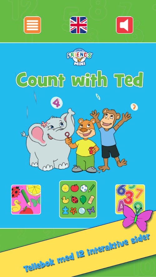 Android application Count with Ted screenshort