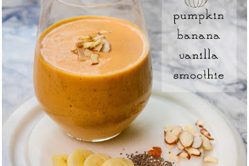 Pumpkin Banana Vanilla Smoothie