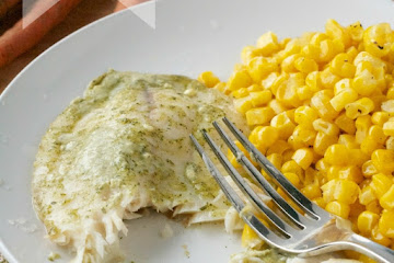 Creamy Mint Tilapia