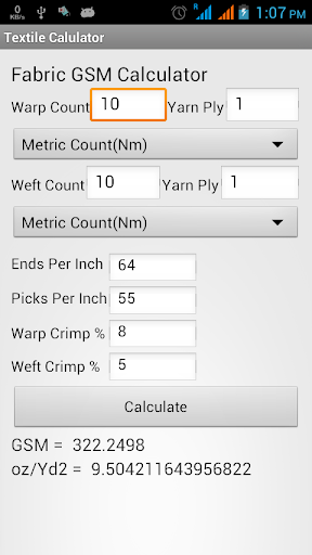 免費下載生產應用APP|Textile Yarn Calculator app開箱文|APP開箱王