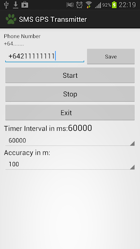 SMS GPS Transmitter