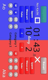 Karate Scoreboard Screen 2