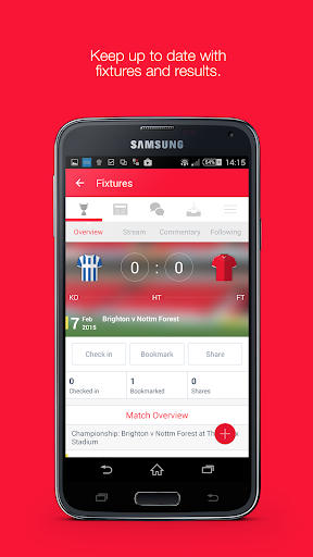 Fan App for Nottingham Forest