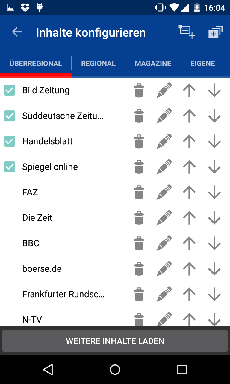 News Zentrale Pro Screen 3