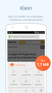 CM Browser - schnell, sicher Screenshot