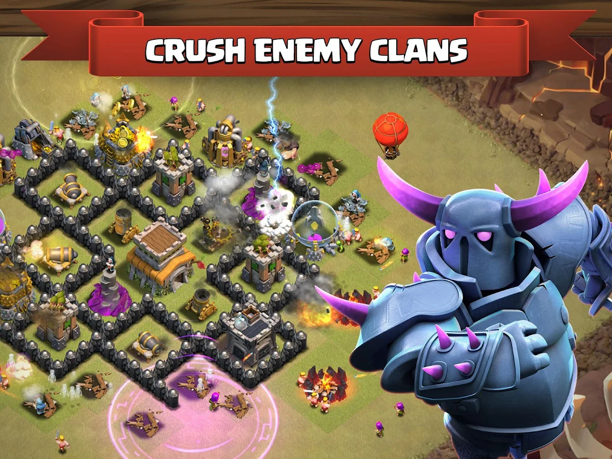   Clash of Clans- tangkapan layar 