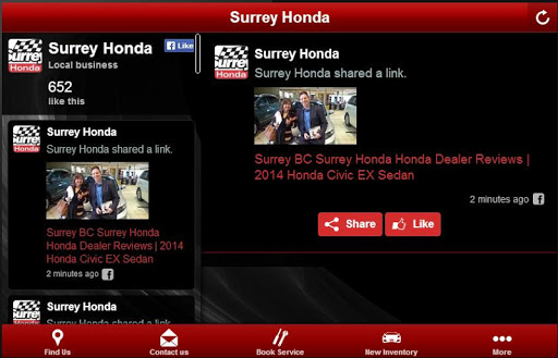 【免費商業App】Surrey Honda-APP點子