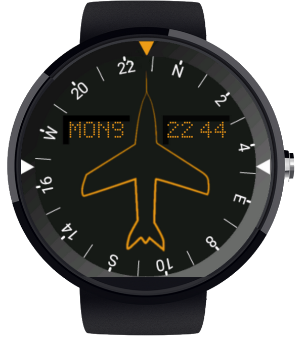 Heading Indicator Watch Face Screen 3