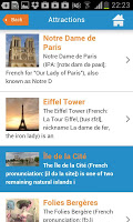 Paris Guide Map Weather Hotels APK 螢幕截圖圖片 #6