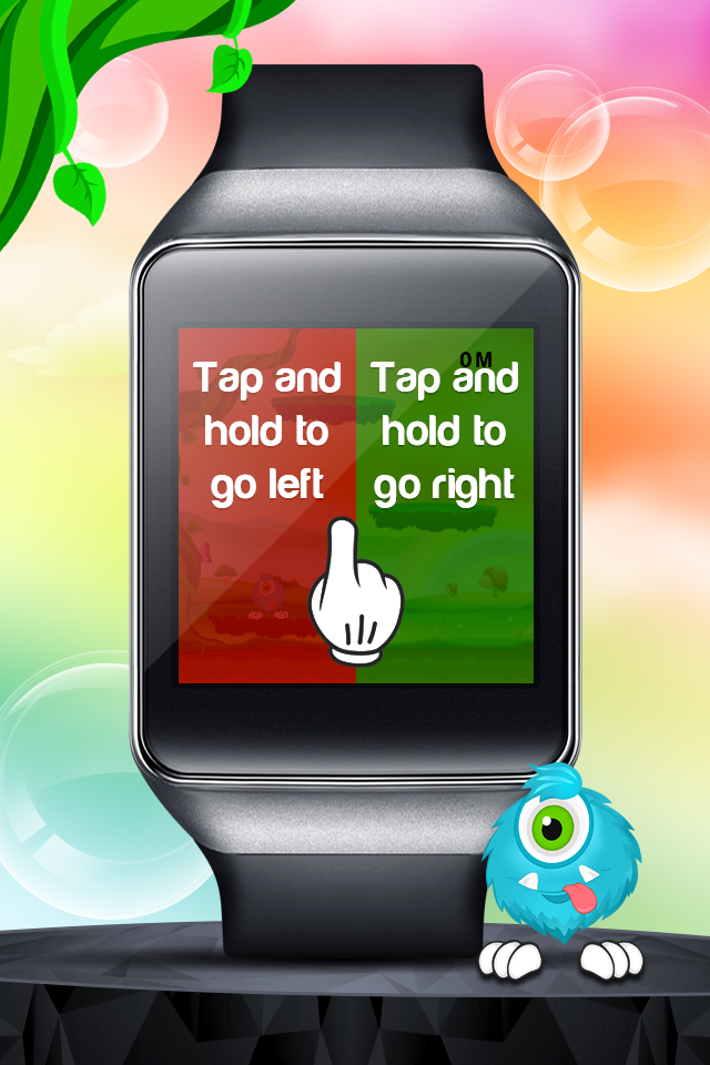 Monster Jump - Android Wear Screen 3