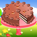 Candybar cheese cake maker mobile app icon