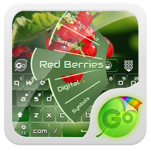 紅色漿果 GO Keyboard Theme LOGO-APP點子