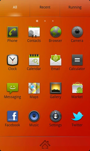 Nanairo Theme GO Launcher EX v1.4