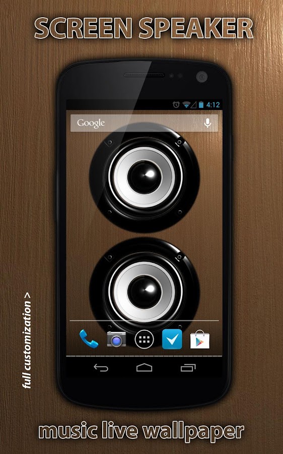 Screen Speaker Music Wallpaper - screenshot