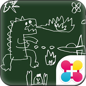 黒板の落書き for[+]HOMEきせかえテーマ.apk 1.3