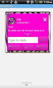 How to install GO SMS THEME/PinkZebraBow1 1.1 unlimited apk for bluestacks