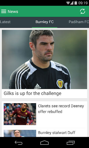 Burnley Express Football App