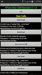 Free GForce Deer Call Generator APK for Android