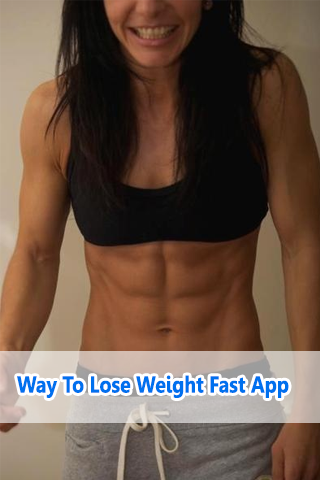 Way To Lose Weight Fast App