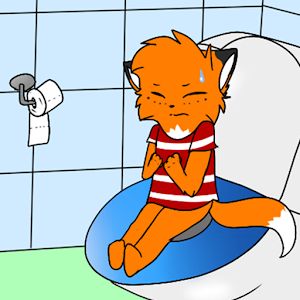 Finn Fox is potty training logo
