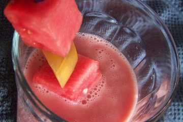 Pink Silk Smoothie (Made with Watermelon Rind)