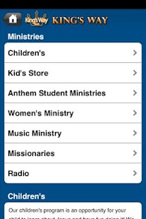Lastest King's Way Church APK for PC