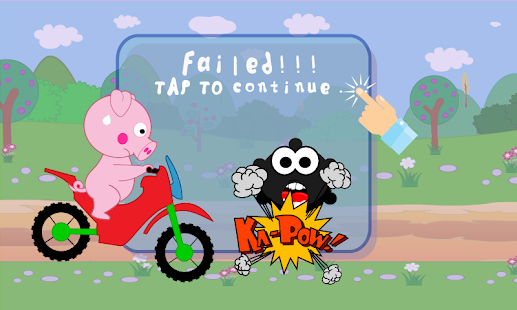 download Peppie Pig Motocross Racing free