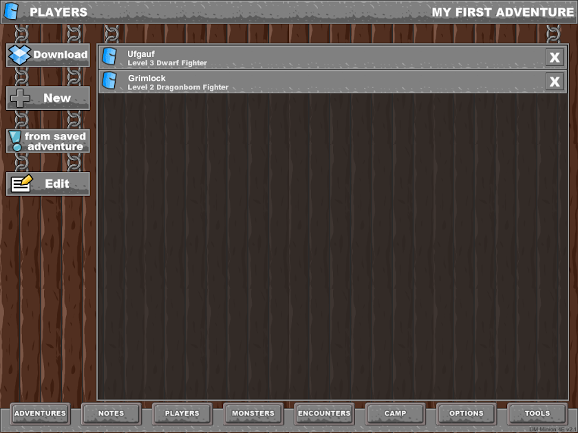 DM Minion for 4th Edition Screen 3