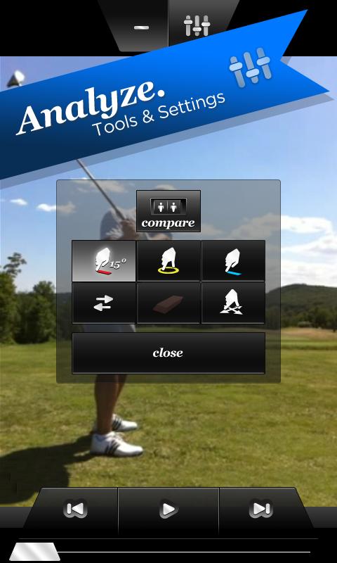 iSwing™ - Golf Swing Analyzer Screen 3