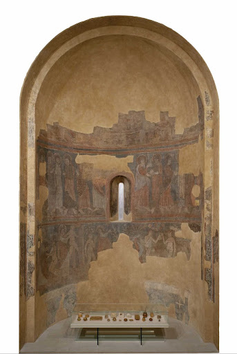 Mural paintings from the apse of Sant Sadurní in Osormort