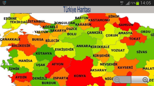 Türkiye Haritası