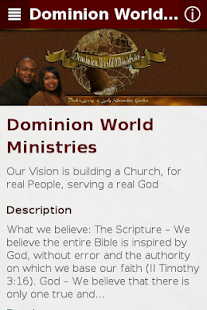 Dominion World Ministries AZ Screenshots 4